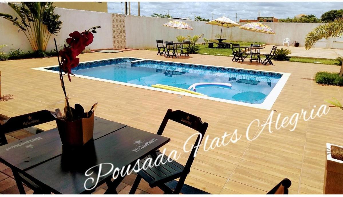 Pousada Flats Alegria Piscina Climatizada Olímpia Exteriör bild