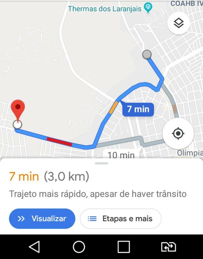 Pousada Flats Alegria Piscina Climatizada Olímpia Exteriör bild